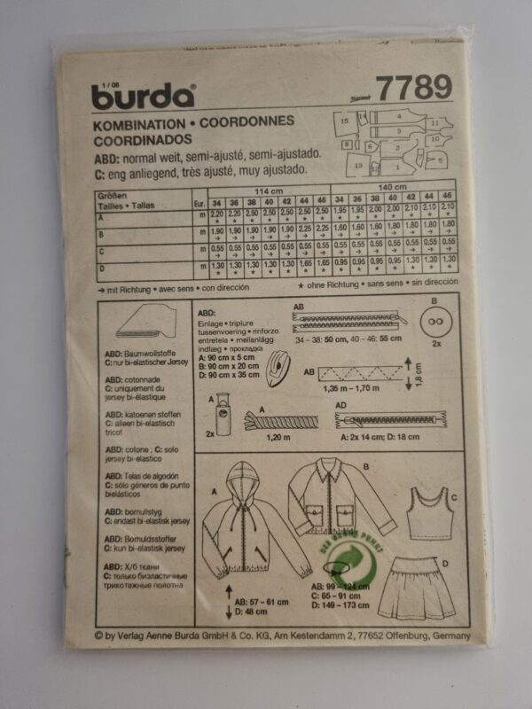 Burda 7789 - Bilde 2