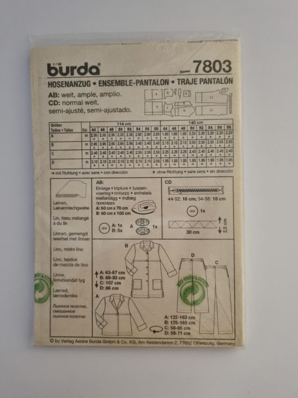 Burda 7803 - Bilde 2