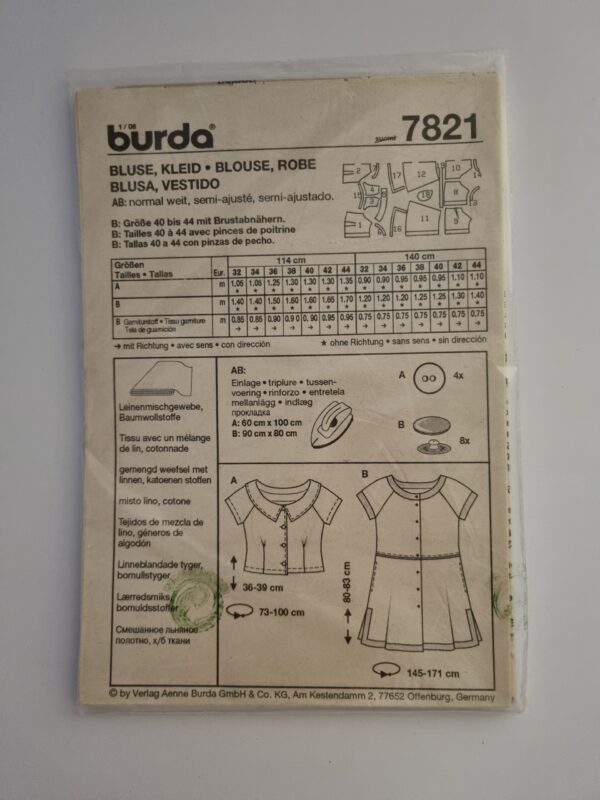 Burda 7821 - Bilde 2