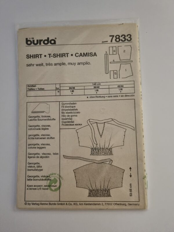 Burda 7833 - Bilde 2