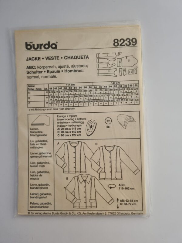 Burda 8239 - Bilde 2