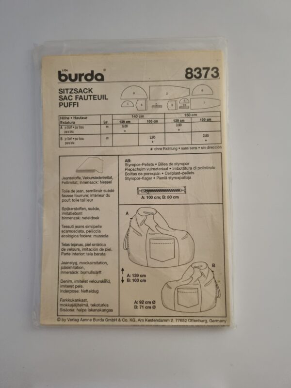 Burda 8373 - Bilde 2