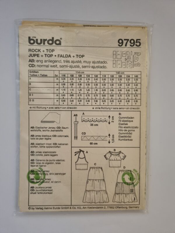 Burda 9795 - Bilde 2