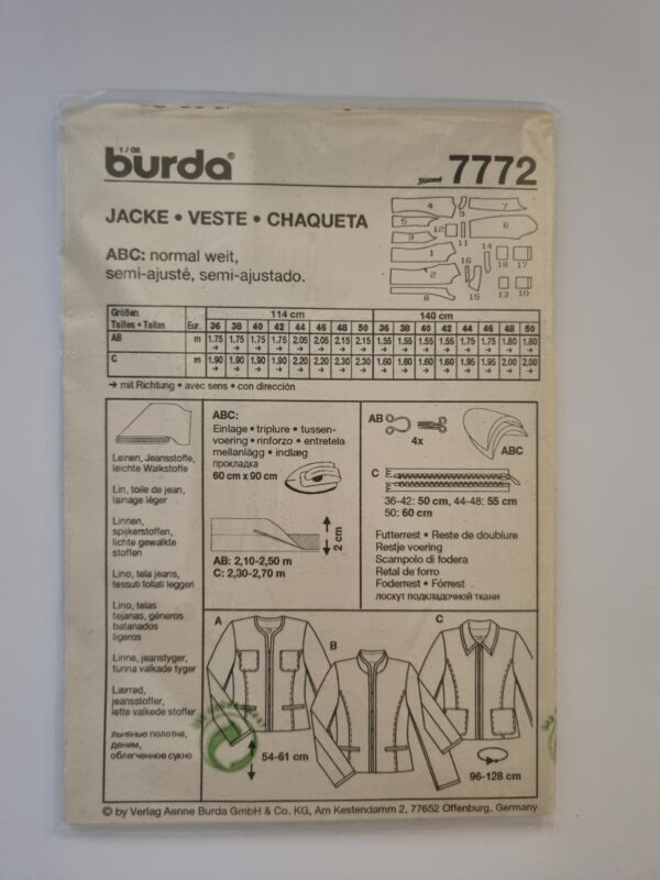 Burda 7772 - Bilde 2