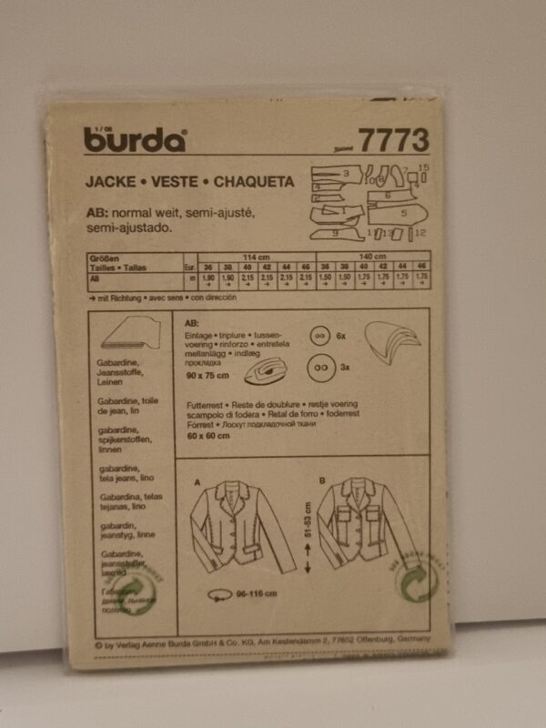 Burda 7773 - Bilde 2