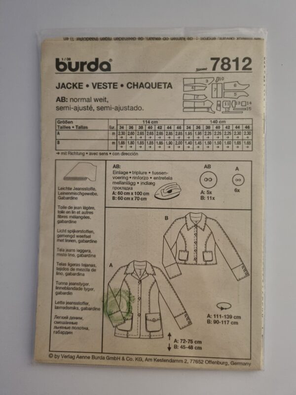 Burda 7812 - Bilde 2