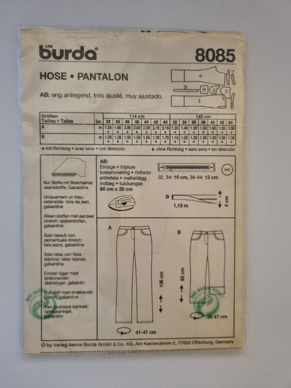 Burda 8085 - Bilde 2