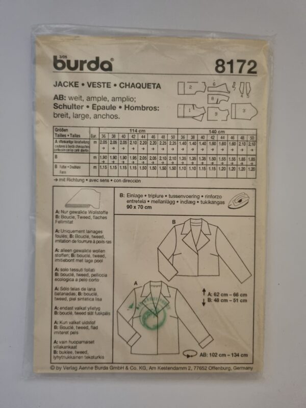 Burda 8172 - Bilde 2