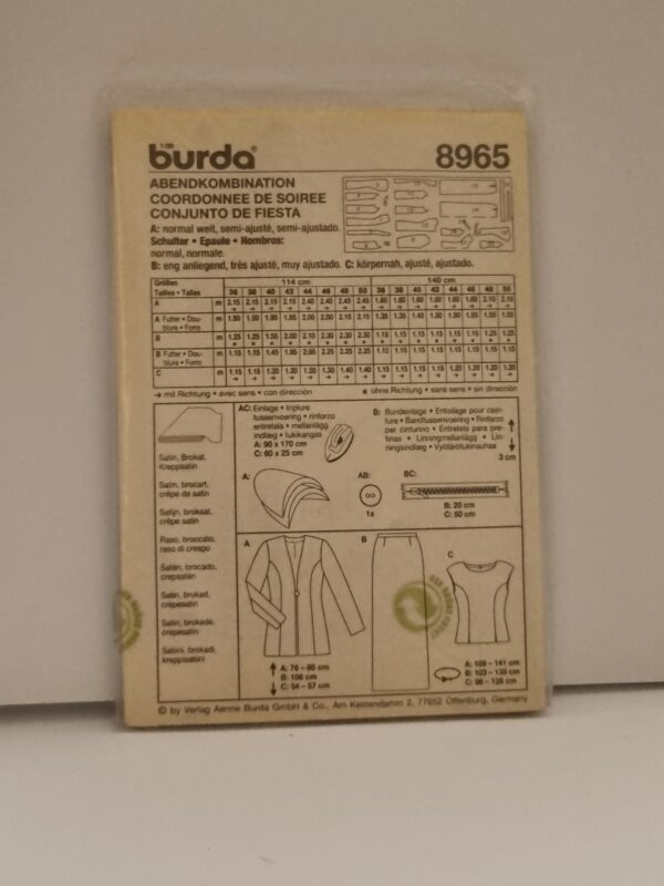 Burda 8965 - Bilde 2